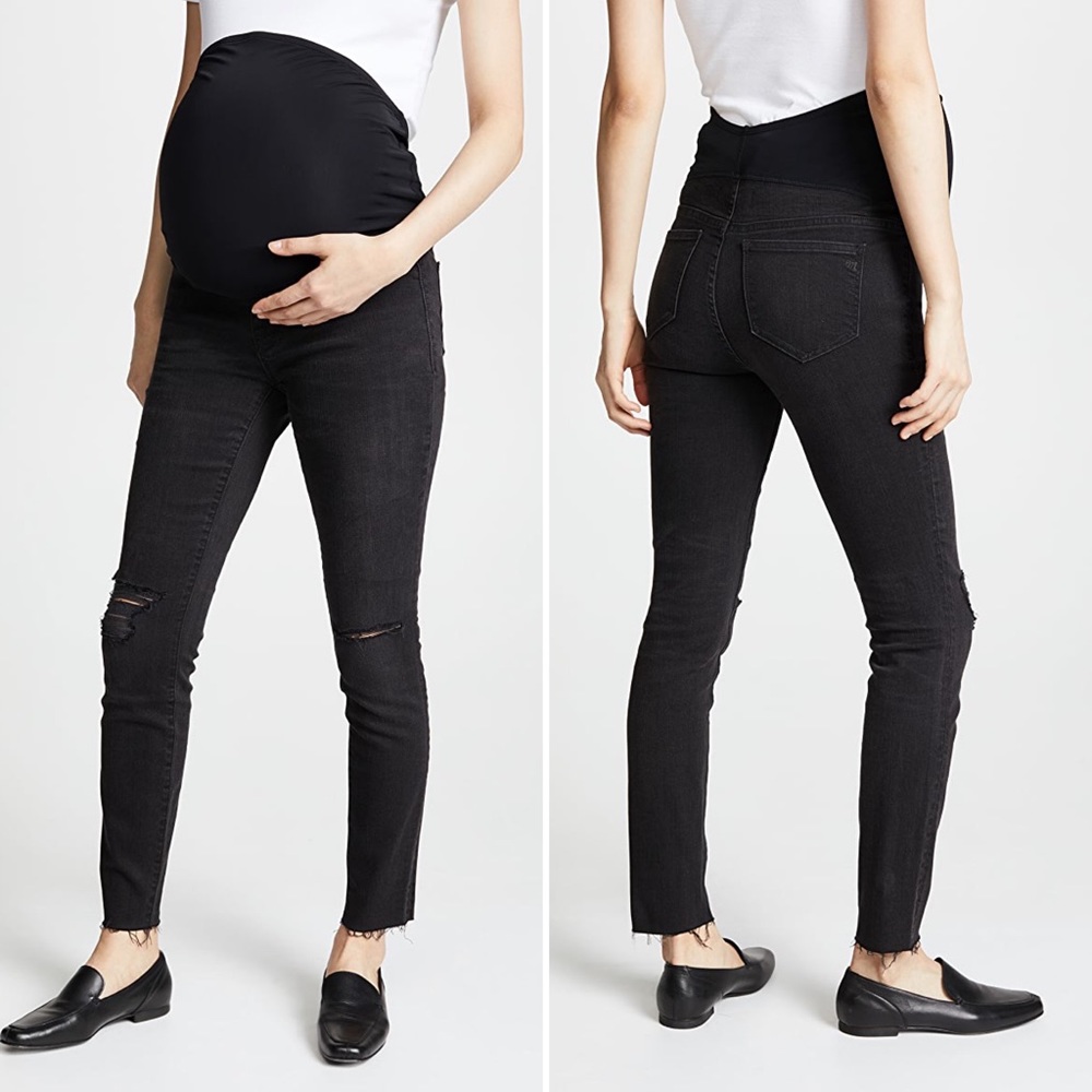 NEW Madewell Maternity Full Belly Cover Jeans